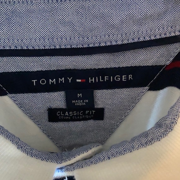 Short sleeve polo style Hilfiger shirt - Picture 3 of 4